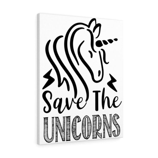 Scripture Canvas Save The Unicorns Christian Meaningful Framed Prints, Canvas Paintings - Image 7