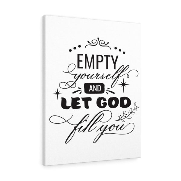 Scripture Canvas Let God Fill Christian Meaningful Framed Prints, Canvas Paintings