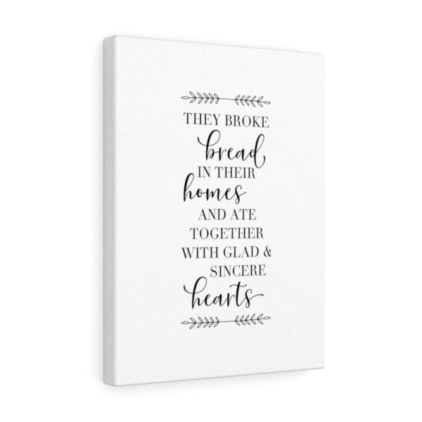 Scripture Canvas Together with Glad & Sincere Christian Bible Verse Meaningful Framed Prints, Canvas Paintings - Image 5