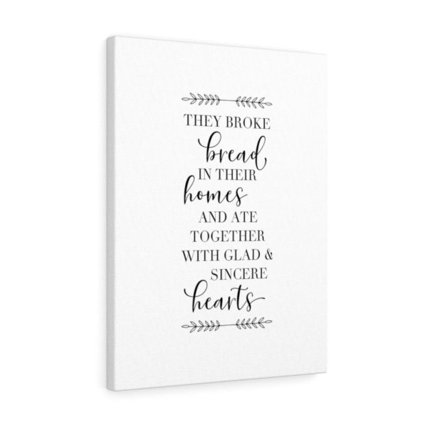 Scripture Canvas Together with Glad & Sincere Christian Bible Verse Meaningful Framed Prints, Canvas Paintings - Image 7