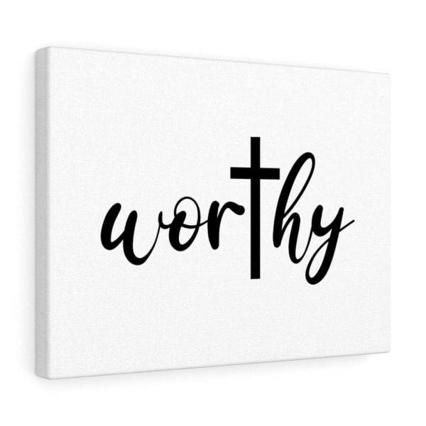 Scripture Canvas Worthy Christian Bible Verse Meaningful Framed Prints, Canvas Paintings - Image 5