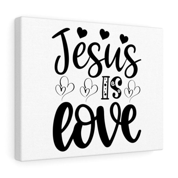 Scripture Canvas Jesus Is Love Christian Meaningful Framed Prints, Canvas Paintings - Image 4