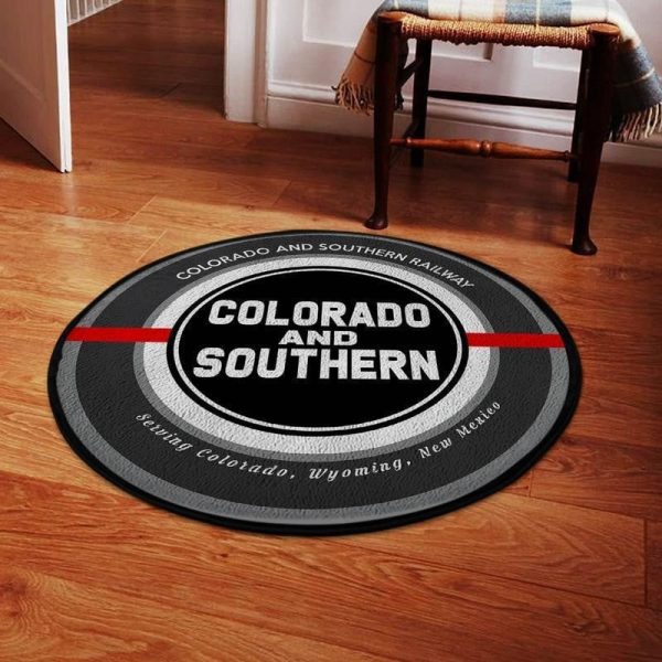 Csrr Living Room Round Mat Circle Rug Cs Colorado And Southern Railway