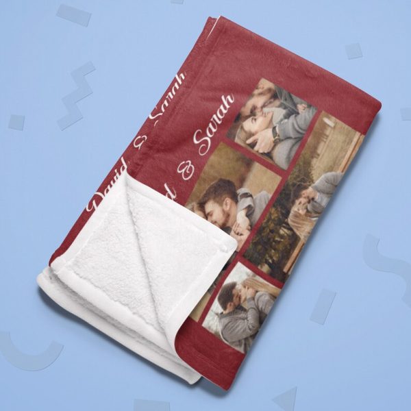 Forever & Always Fleece Blanket For Valentine Personalized Anniversary - Image 7