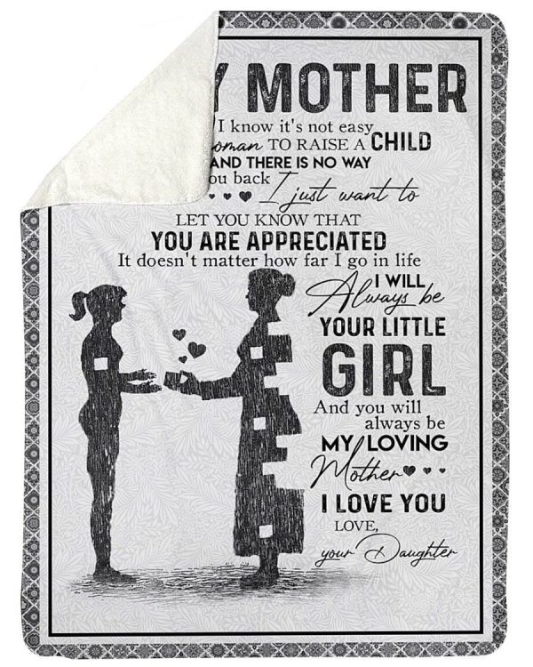 I Will Always Be Your Little Girl Lovely Message Gifts For Mother Flee