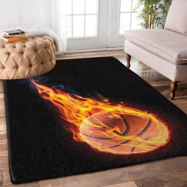 Basketball 4 Area Rugs For Living Room Rectangle Rug Bedroom Rugs Carpet Flooring Gift RS134289|Rosabella Print