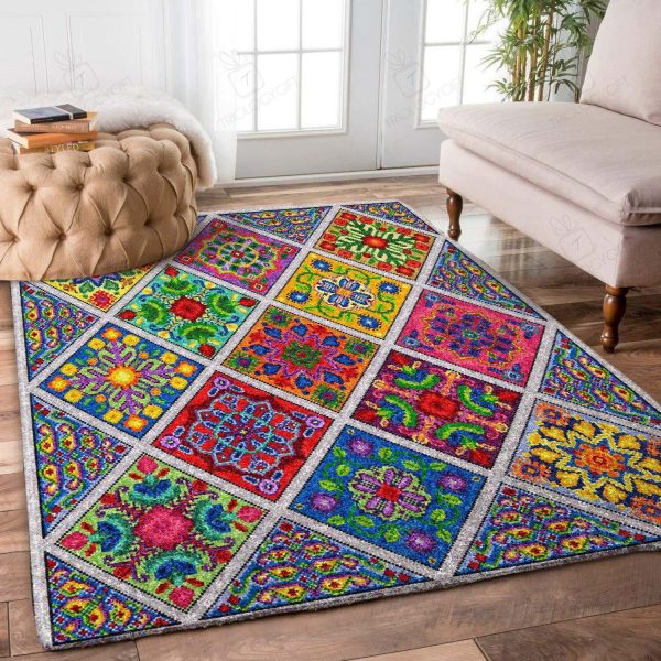 Colorful Area Rugs For Living Room Rectangle Rug Bedroom Rugs Carpet Flooring Gift RS137440|Rosabella Print