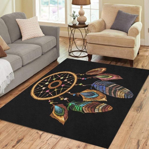 Dreamcatcher Rectangle Rug Decor Area Rugs For Living Room Bedroom Kitchen Rugs Home Carpet Flooring Rs012833 Print